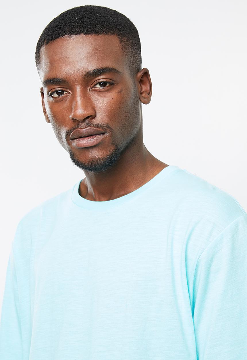 STYLE REPUBLIC - Scoop neck tee - blue