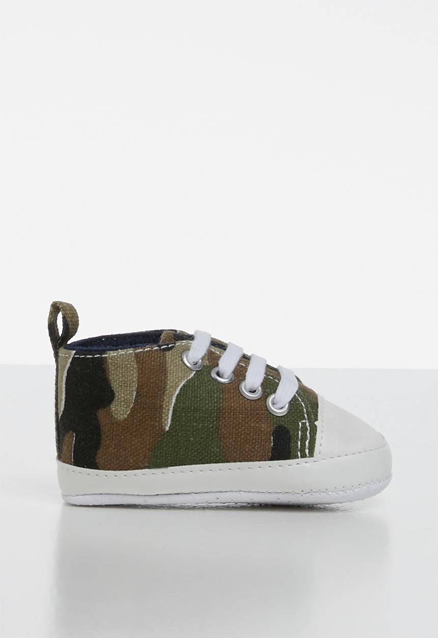 Pop Candy - Camo hi top sneaker