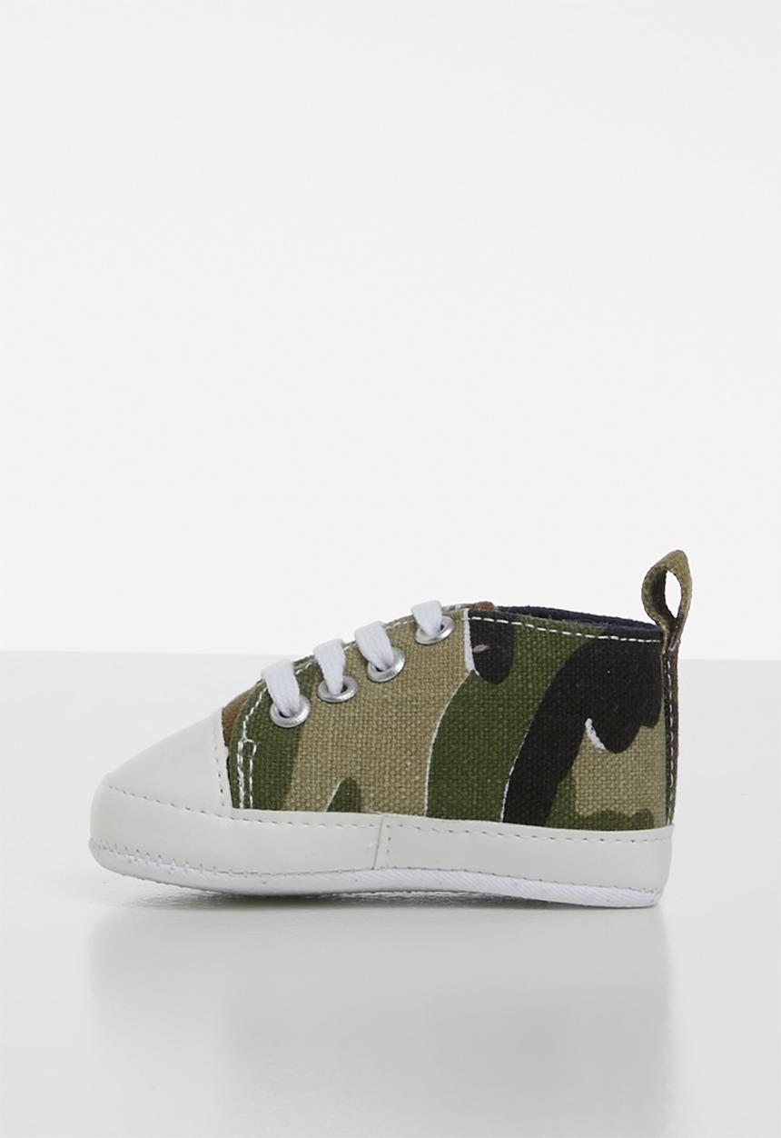 Pop Candy - Camo hi top sneaker