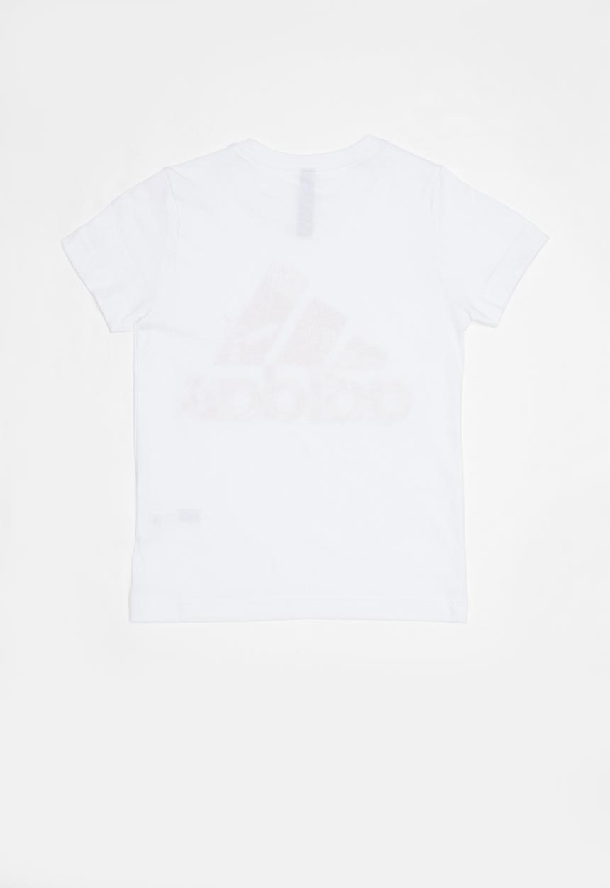 adidas Performance - Boys mh bos graphic 1 tee - white