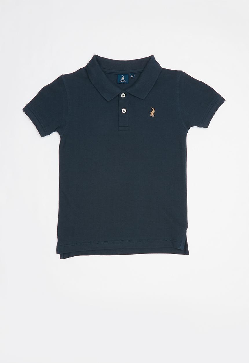 POLO - Boys austin classic short sleeve golfer - navy
