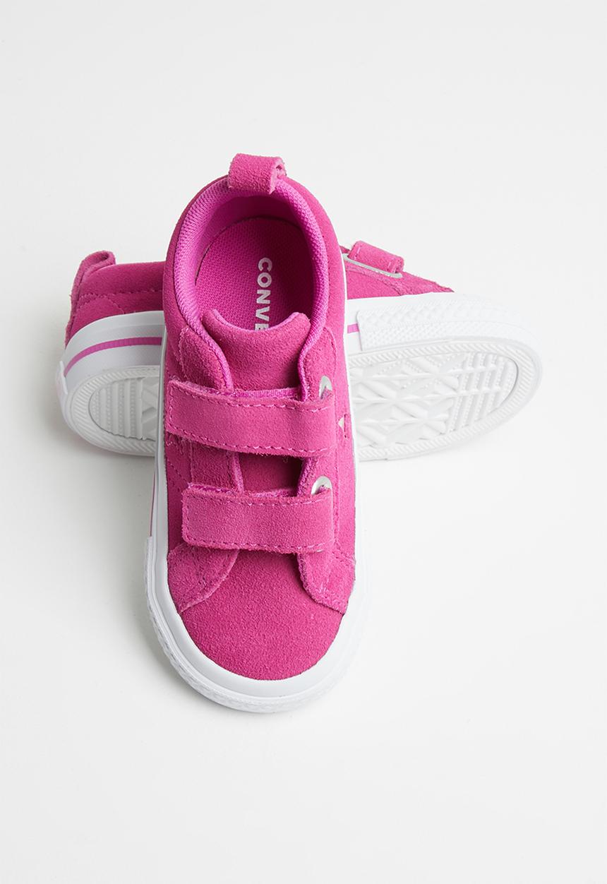 Converse - Kids One Star 2v ox sneaker - active fuchsia