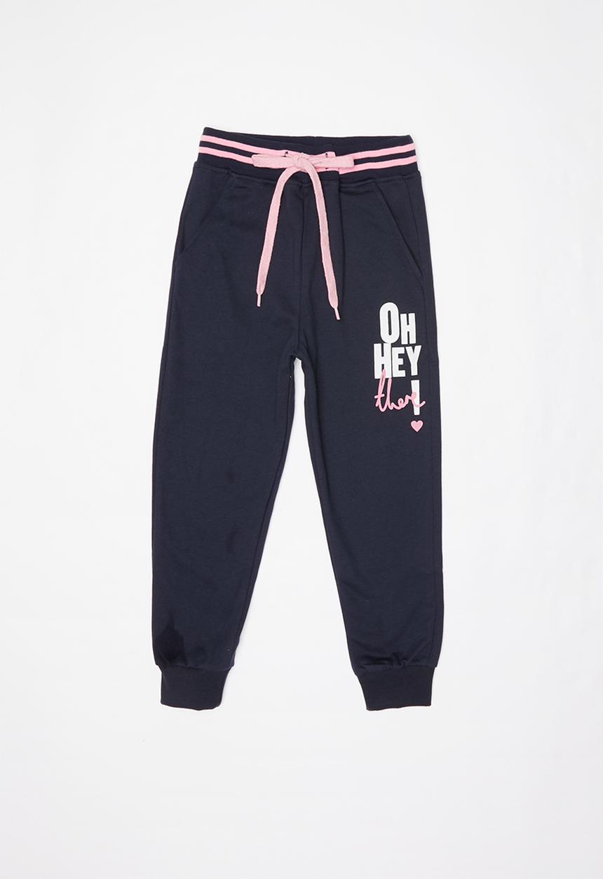 Pop Candy - Girls oh hey joggers - navy