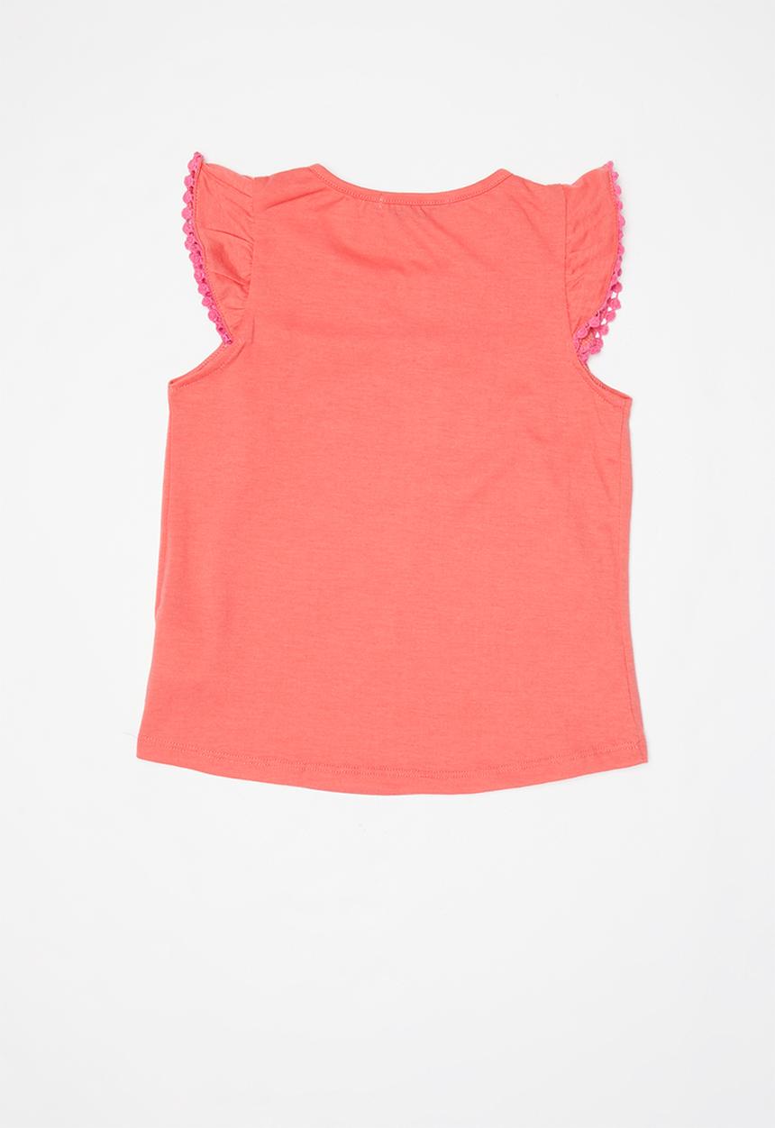 Pop Candy - Girls T-shirt - coral