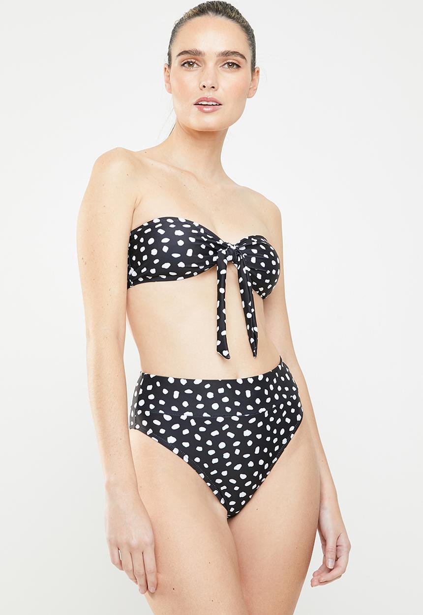 MSH - Flirt bikini bottom - black & white