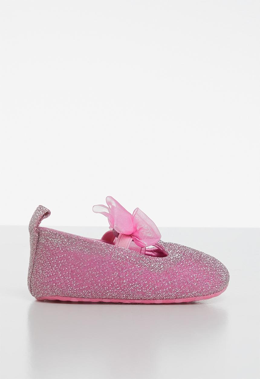 Pop Candy - Glitter pump with bow - pink