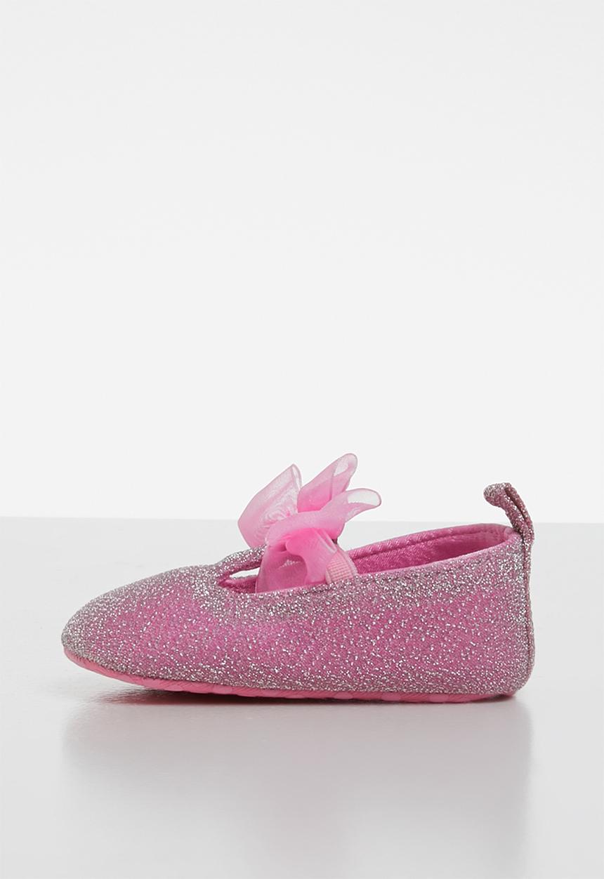 Pop Candy - Glitter pump with bow - pink