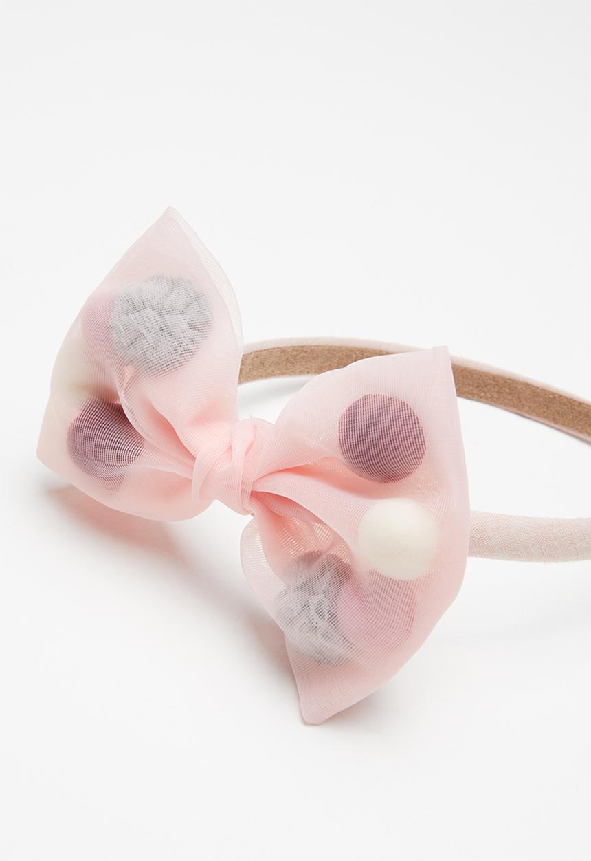 Pop Candy - Aliceband with bow 3 - pink