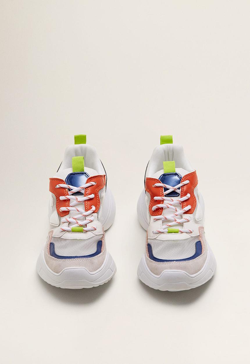 MANGO - Adri panel chunky sneaker - multi 