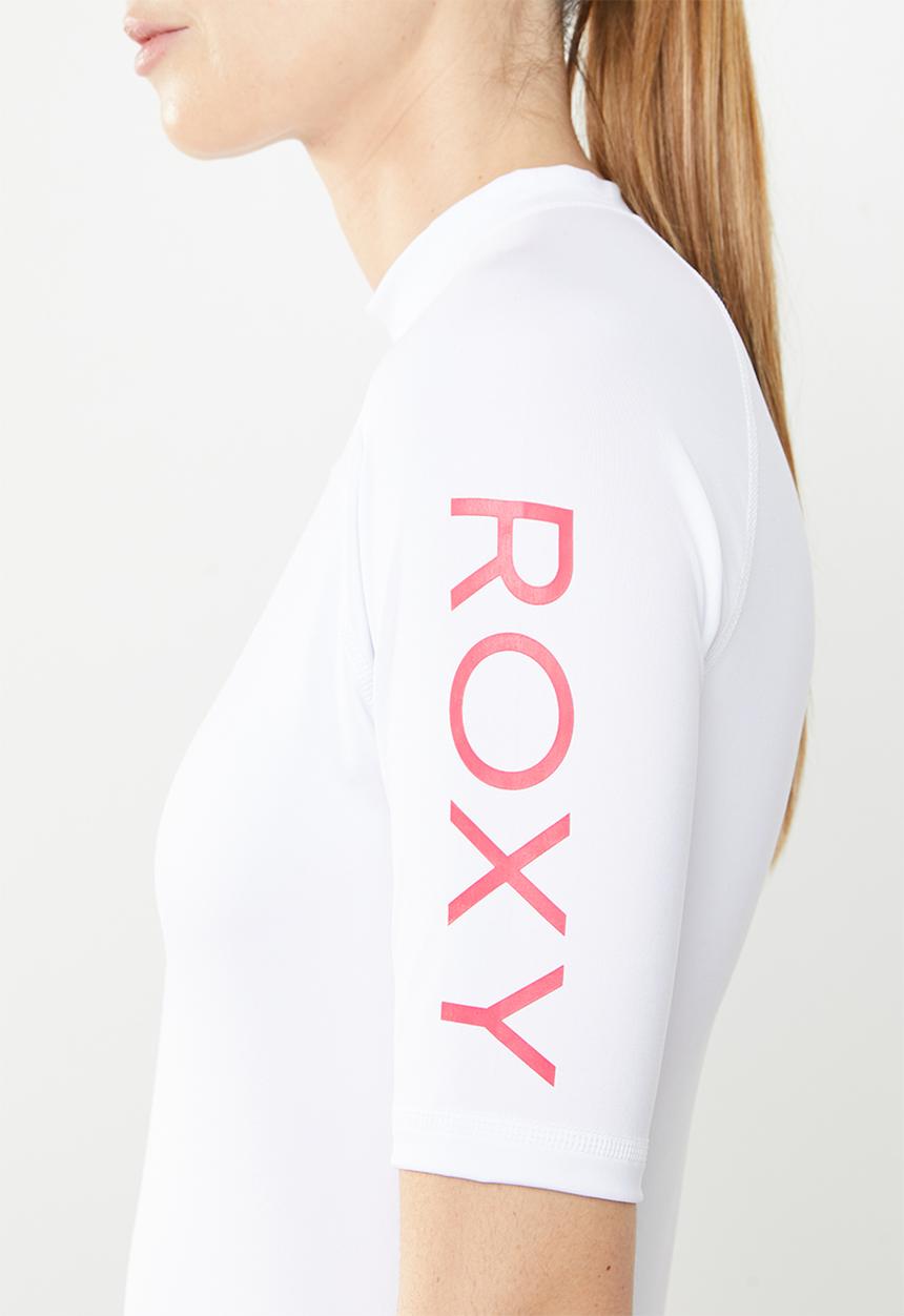 Roxy - Whole hearted rashvest - white
