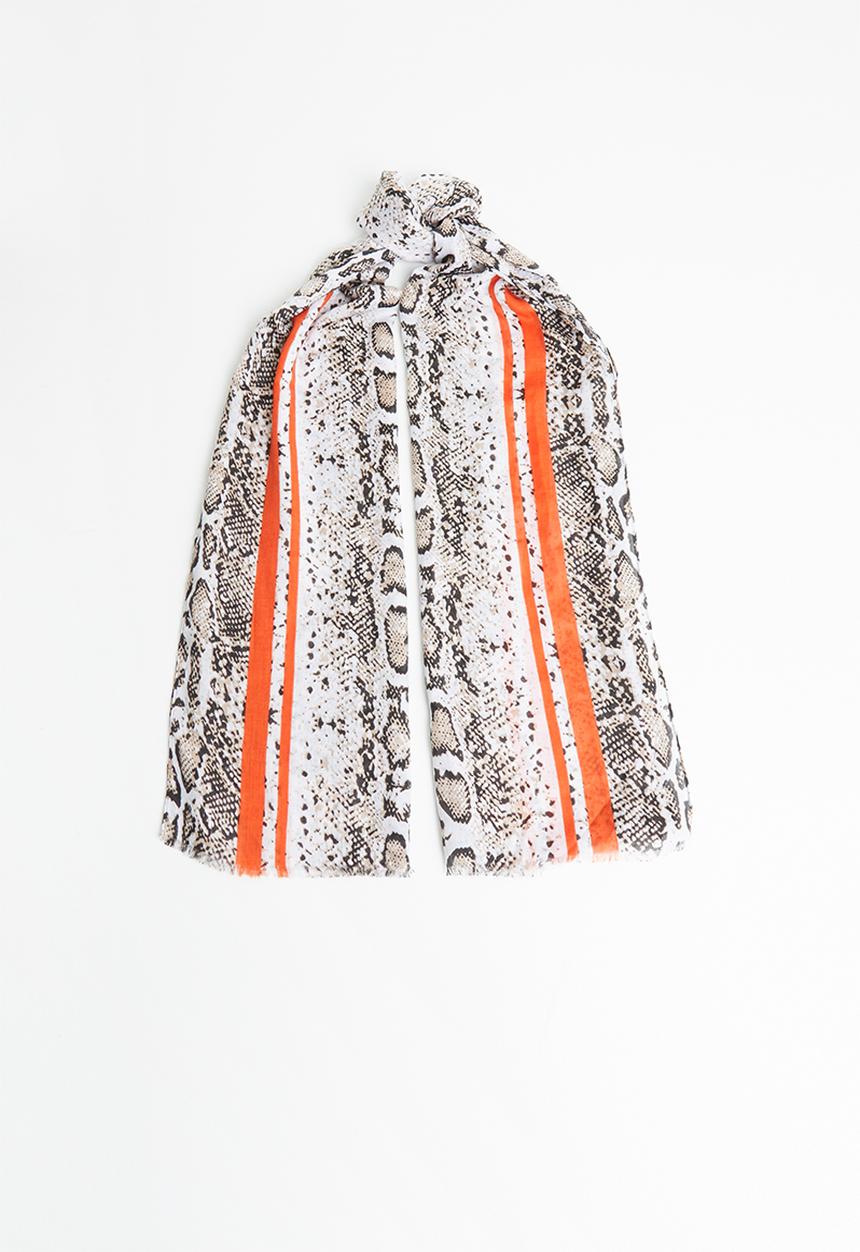 Superbalist - Light weight snakeskin scarf - multi