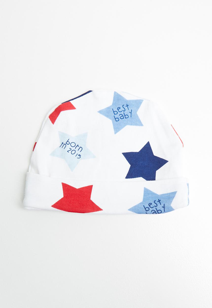 Pop Candy - Baby boys cap - white 
