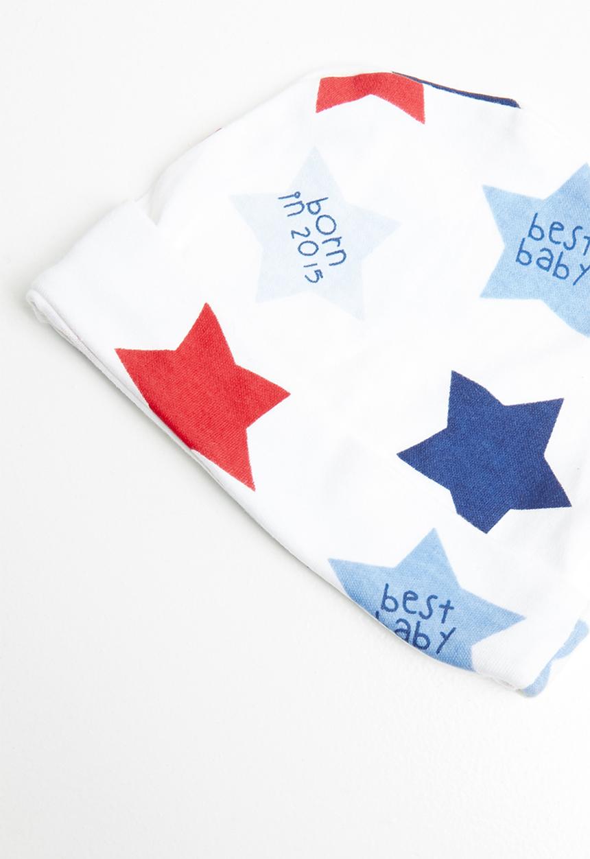 Pop Candy - Baby boys cap - white 