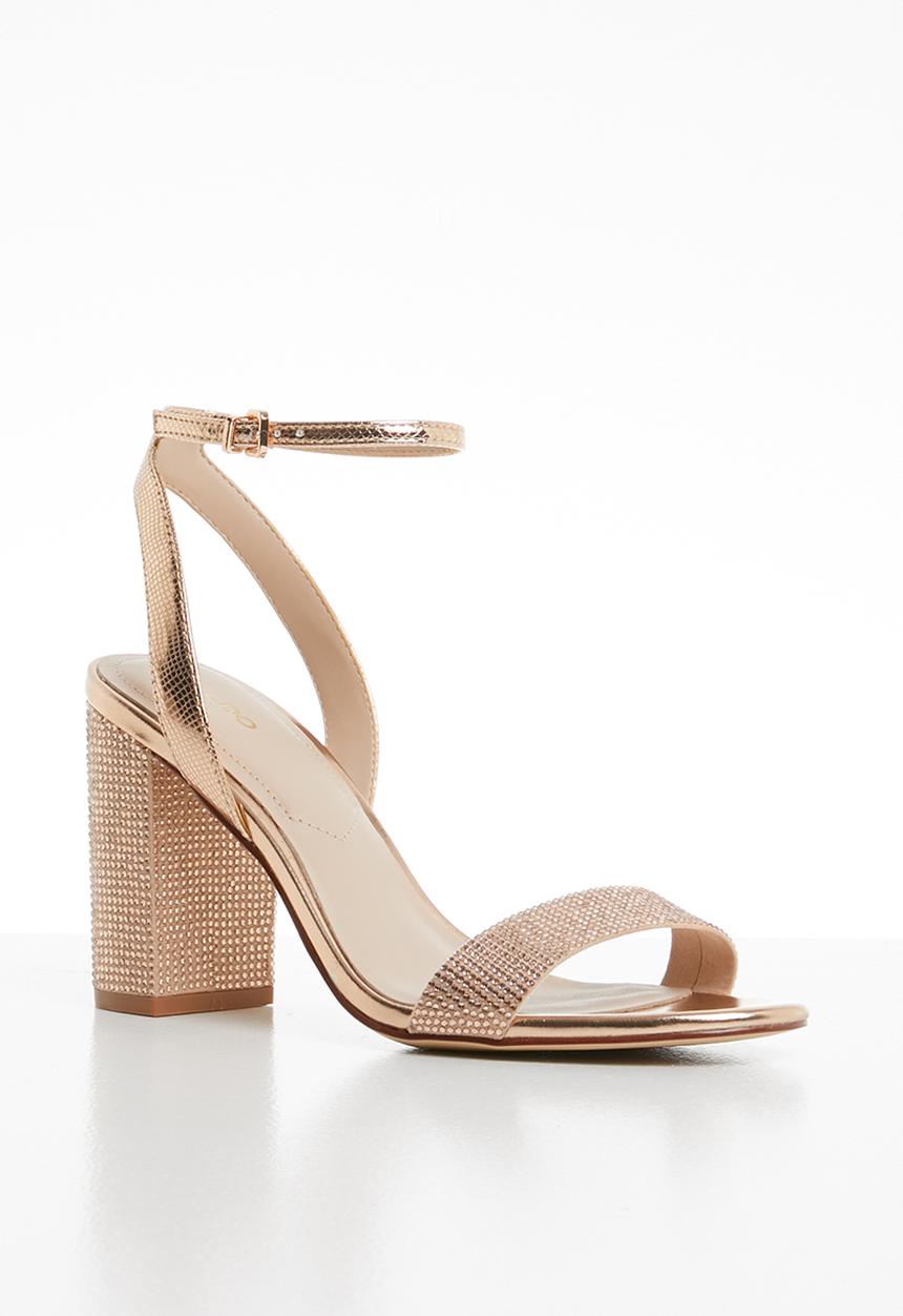 ALDO - Rhinestone embellished heel - pink