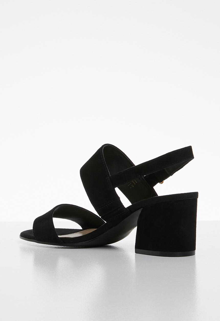 ALDO - Arievia suede heel - black