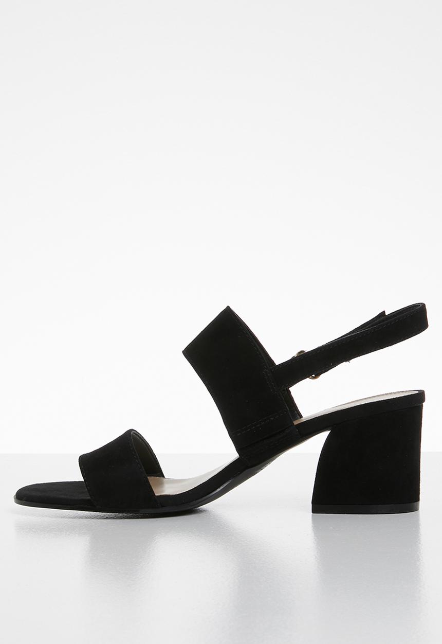 ALDO - Arievia suede heel - black
