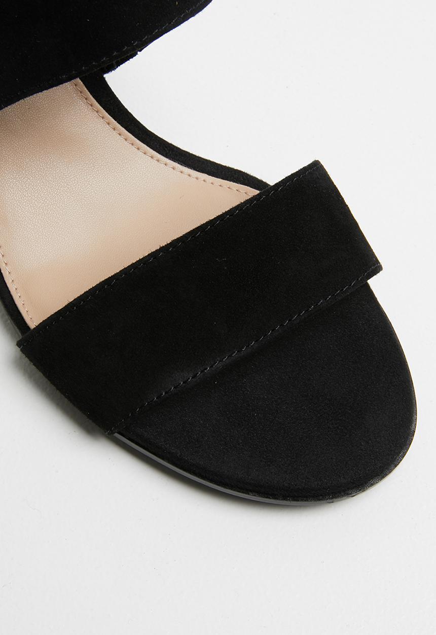 ALDO - Arievia suede heel - black