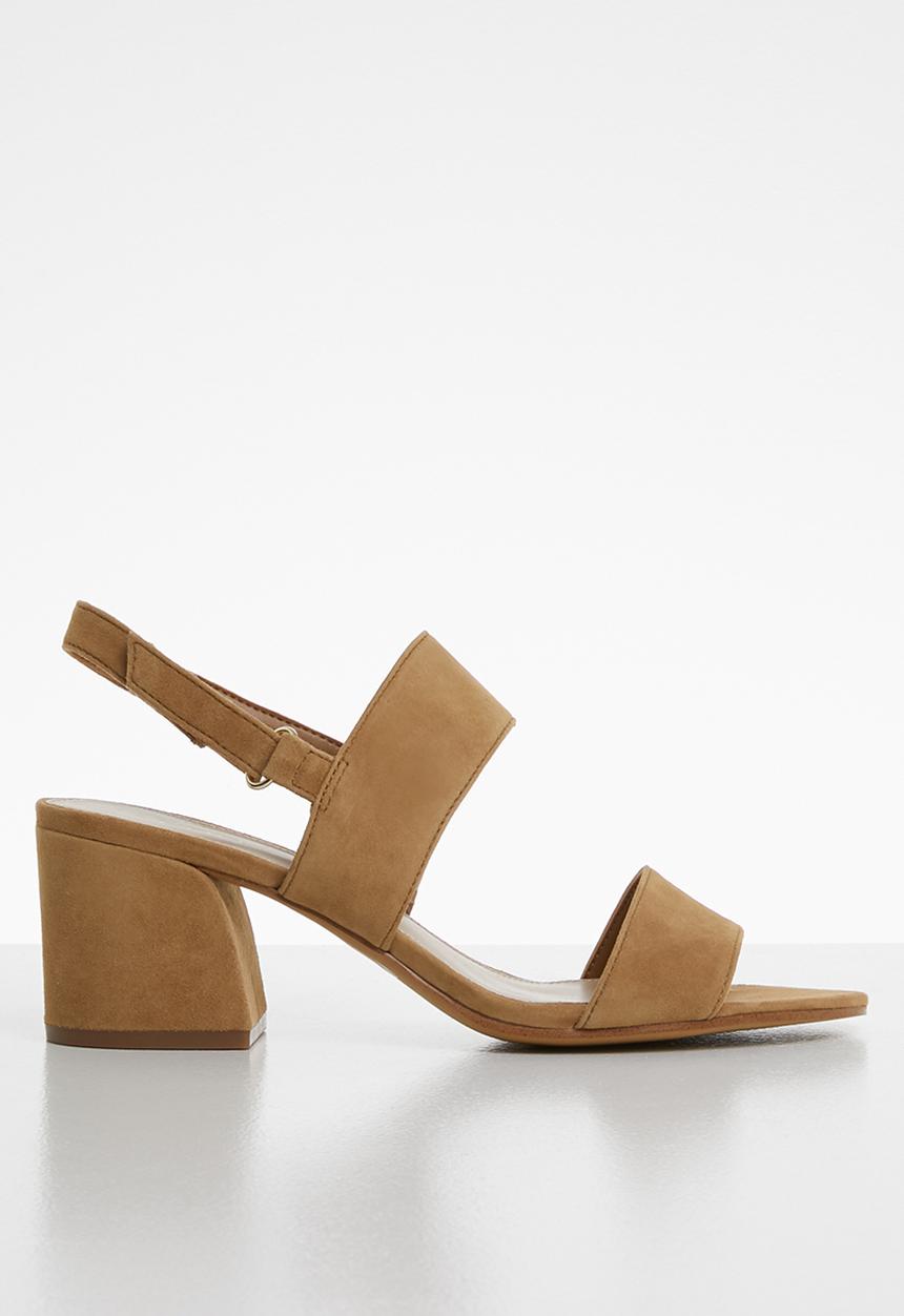 ALDO - Arievia suede heel - brown