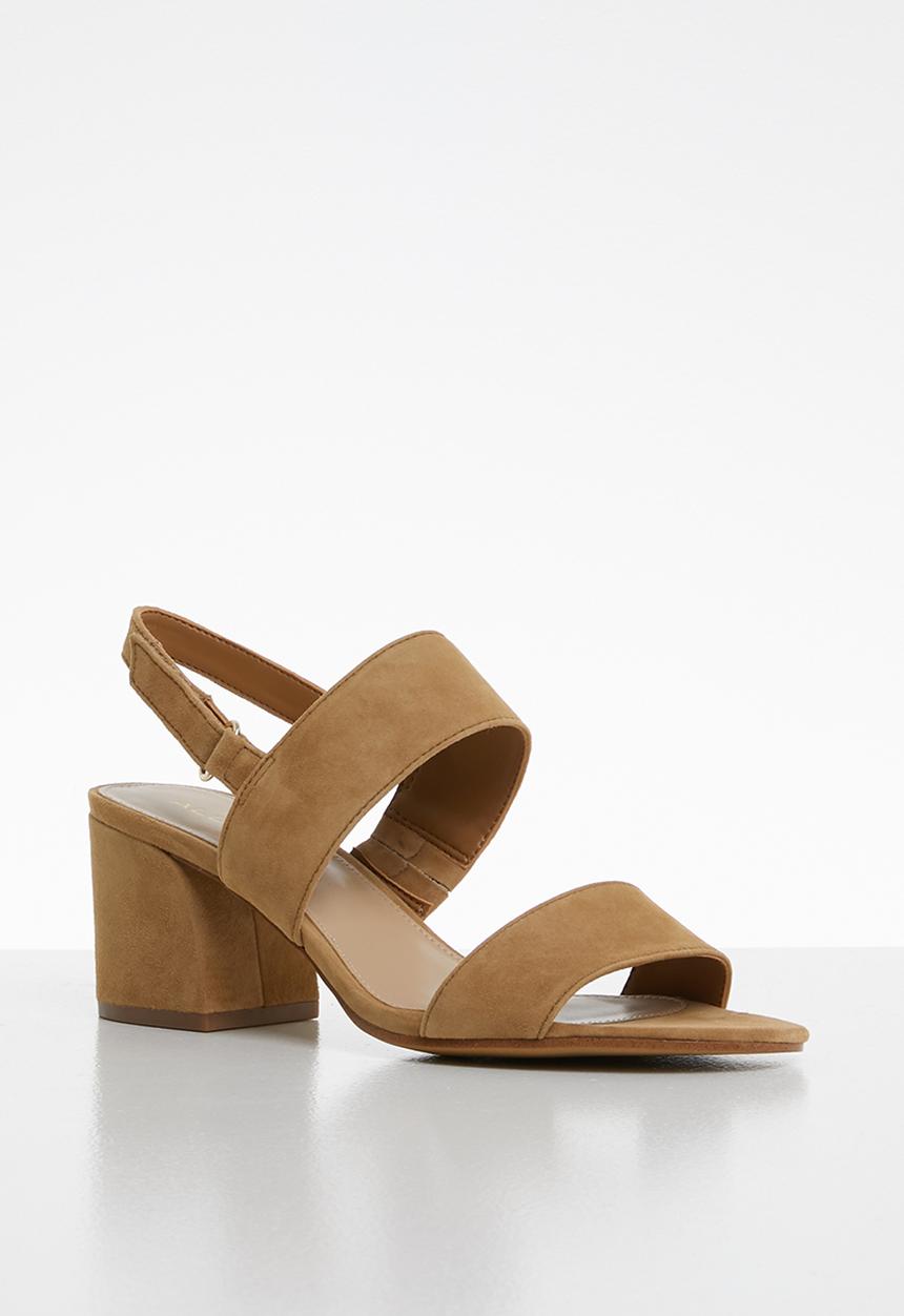 ALDO - Arievia suede heel - brown