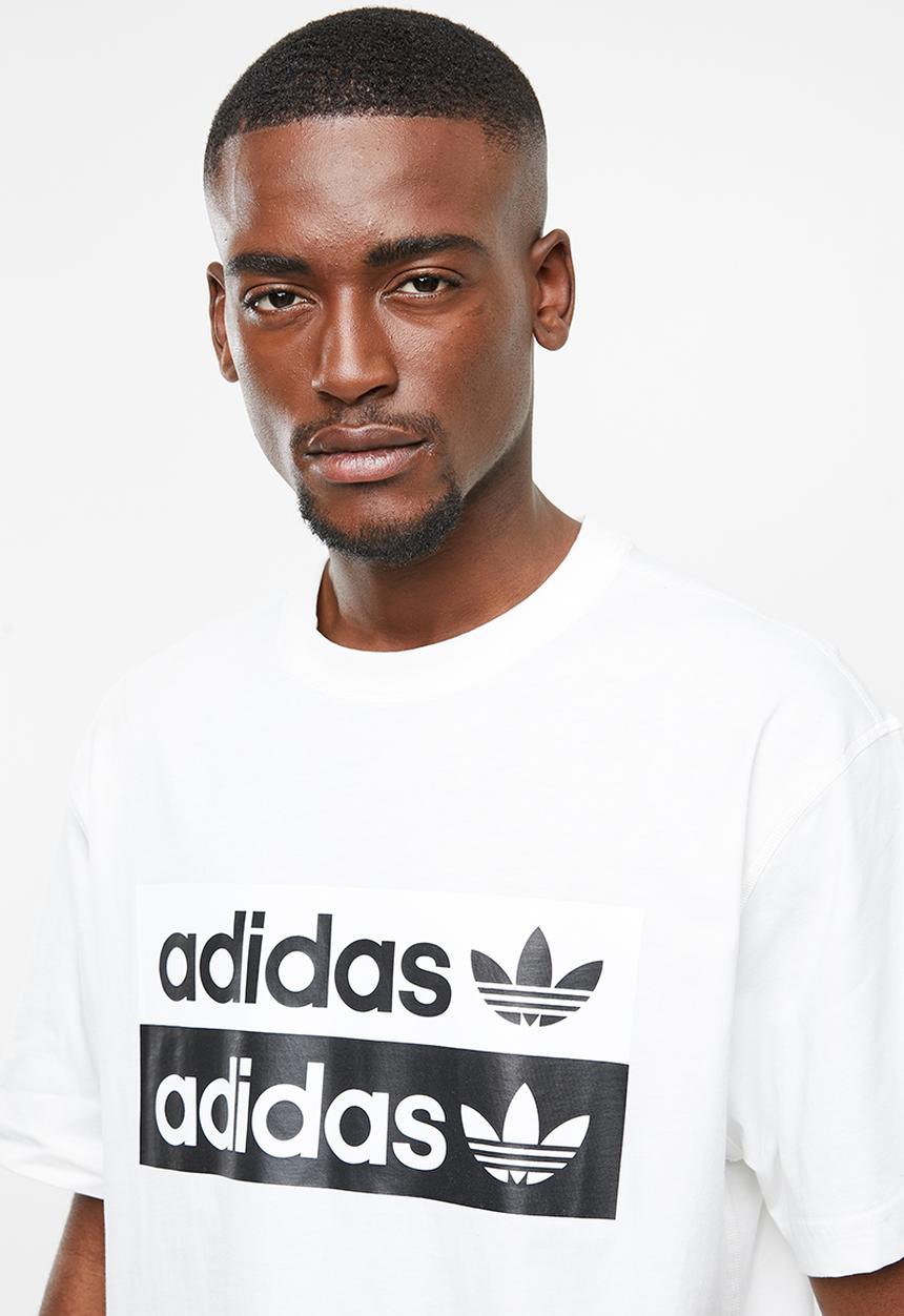 adidas Originals - Vocal logo short sleeve tee -  white