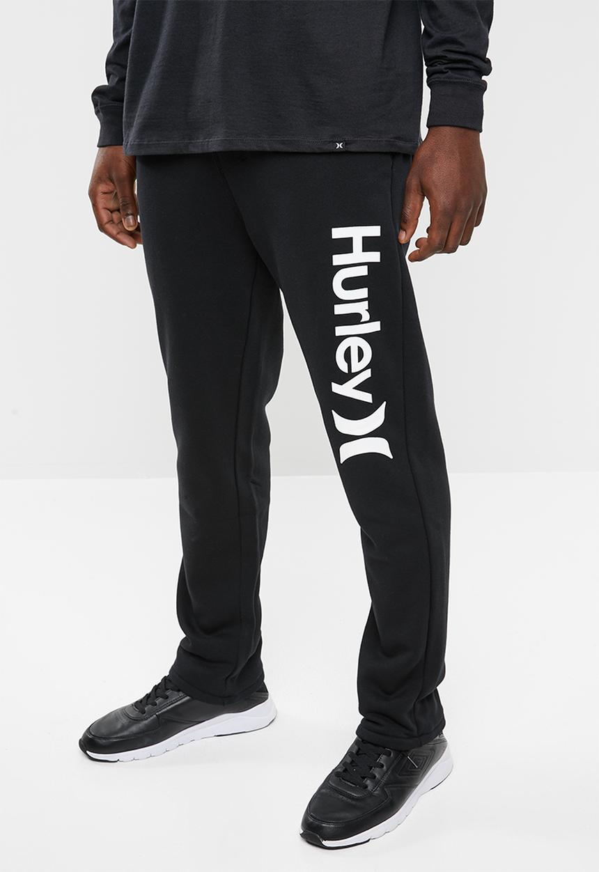 Hurley - Surf check OAO trackpants - black