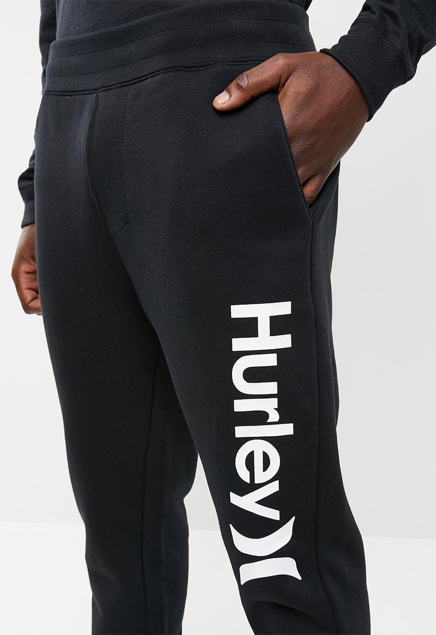 Hurley - Surf check OAO trackpants - black