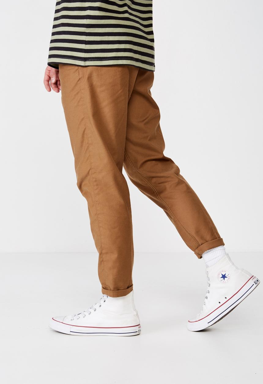 Cotton On - Oxford trouser - tan