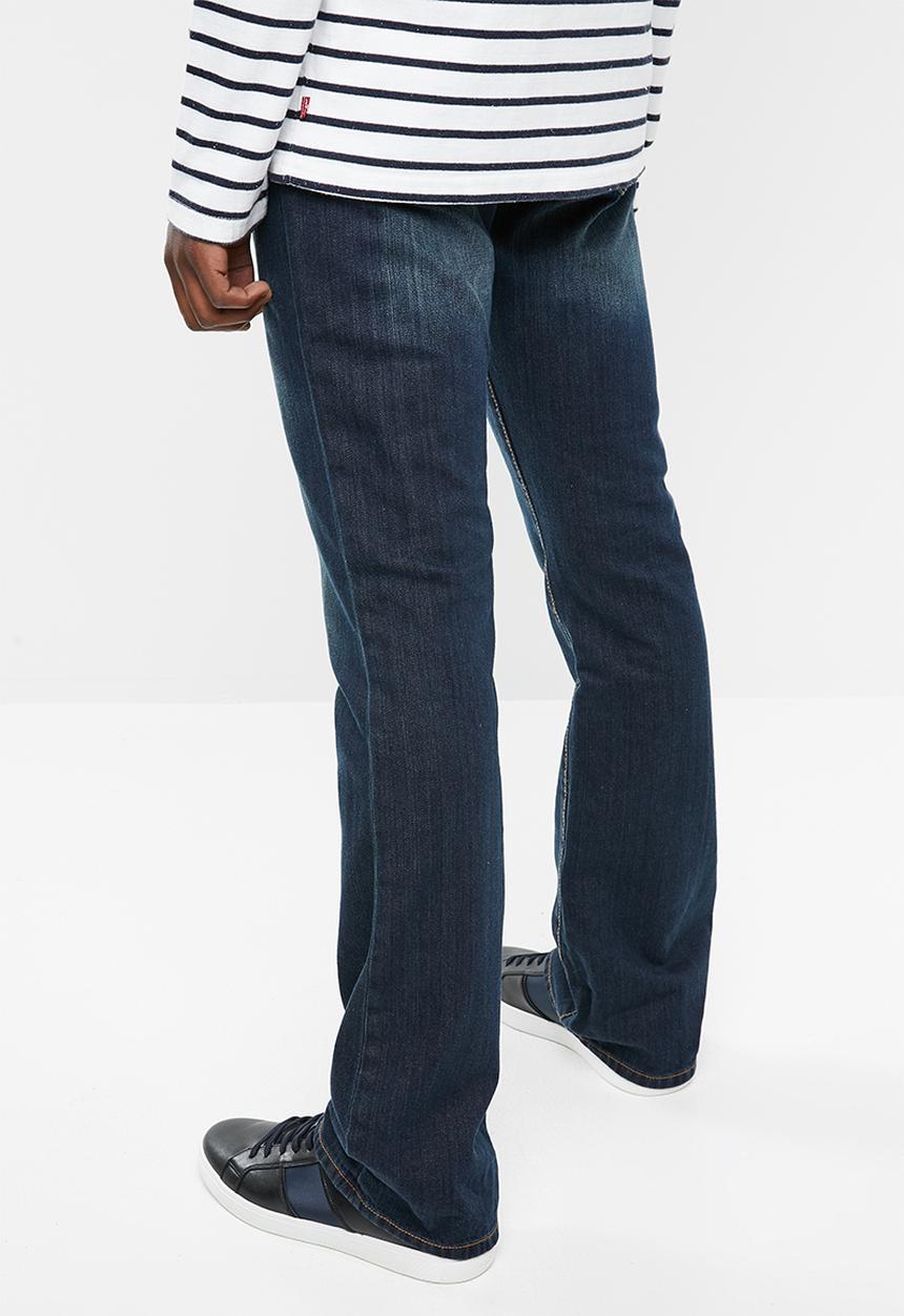 GUESS - Dac slim fit bootleg jeans - blue