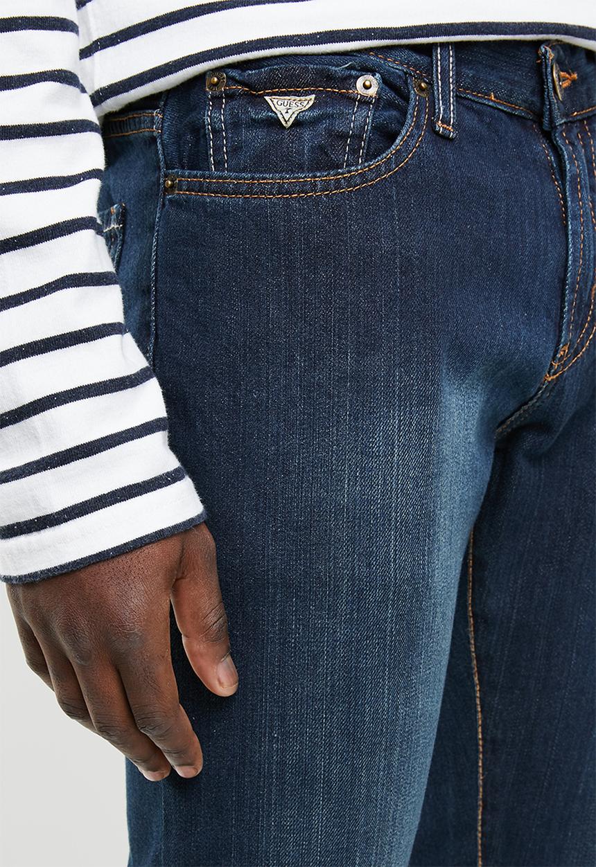 GUESS - Dac slim fit bootleg jeans - blue