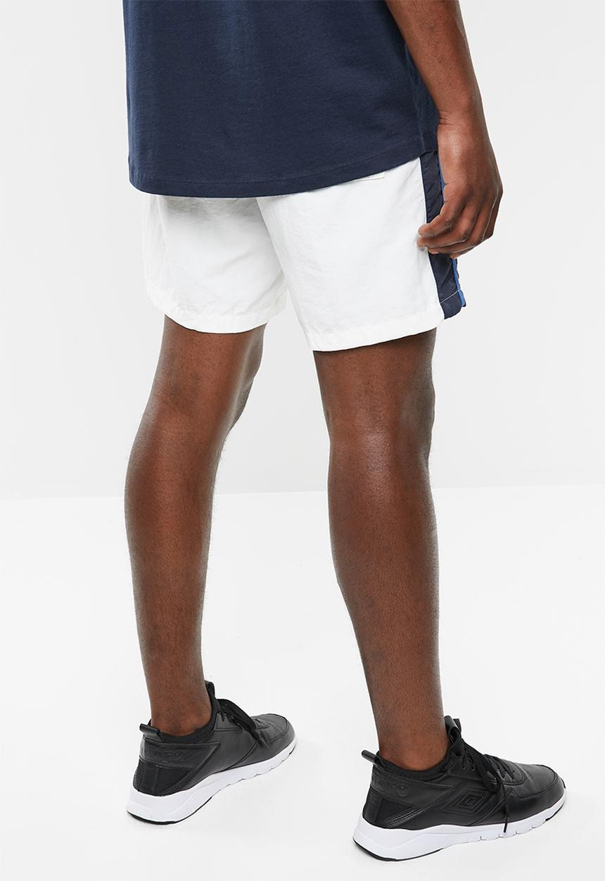 Cotton On - Crossover short - white & navy 
