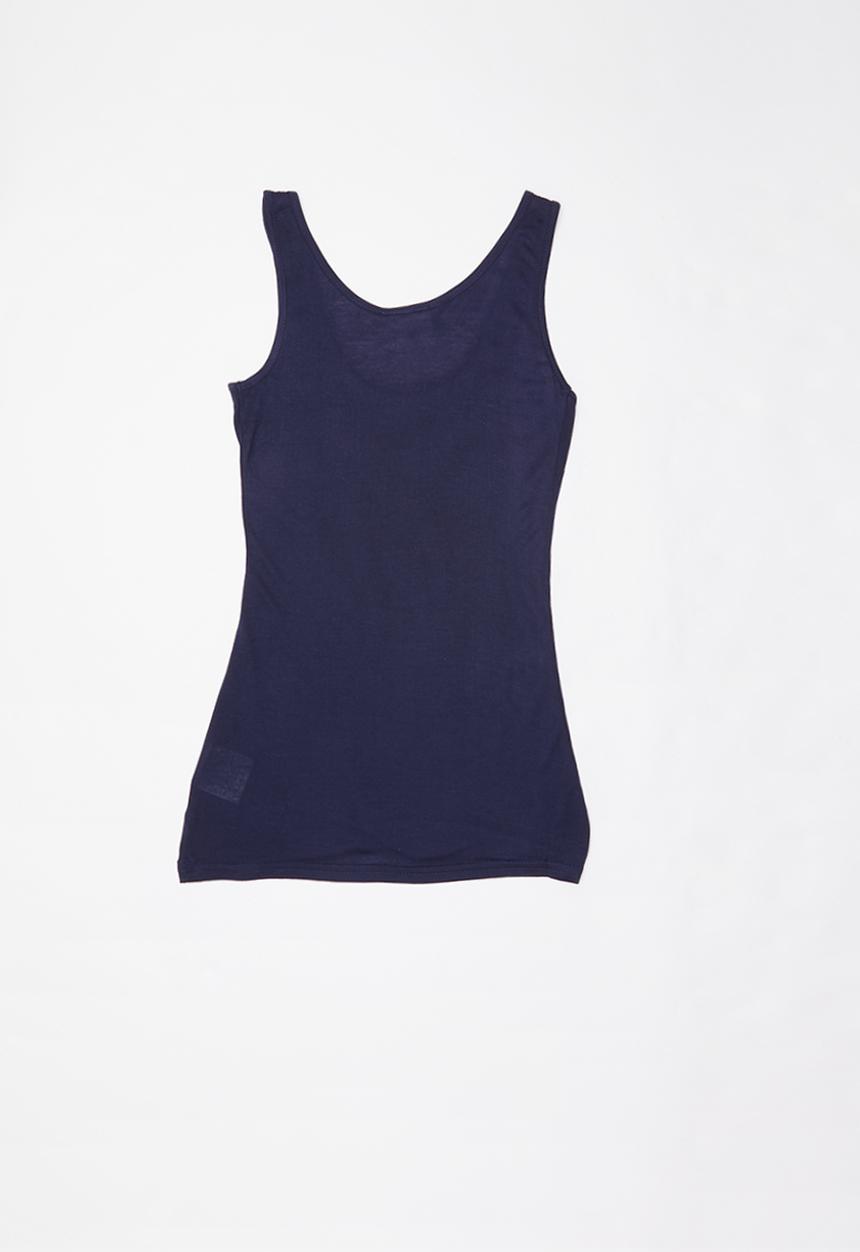 Pop Candy - Big girls sequin vest - navy
