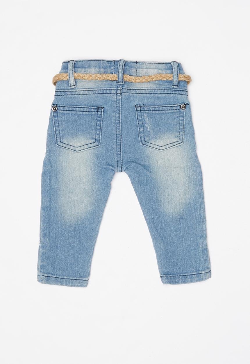 Pop Candy - Babys denim pants - blue