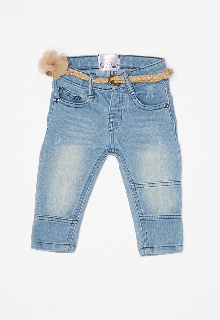 Pop Candy - Babys denim pants - blue