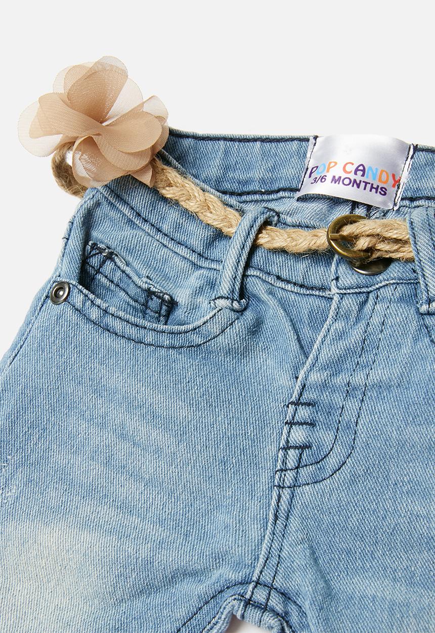 Pop Candy - Babys denim pants - blue