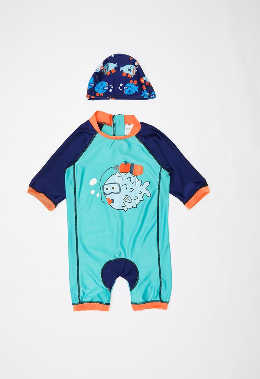 Pop Candy - Boys fish one piece - multi 