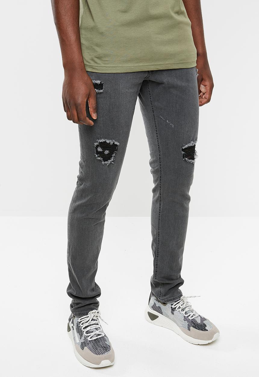 Jack & Jones - Glen original am 704 jeans - grey