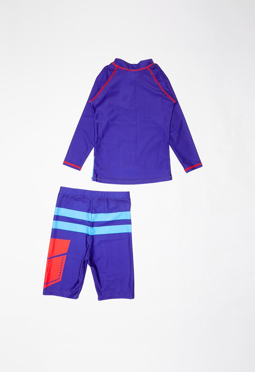 Pop Candy - Printed shark 2 piece swimsuit - multi 
