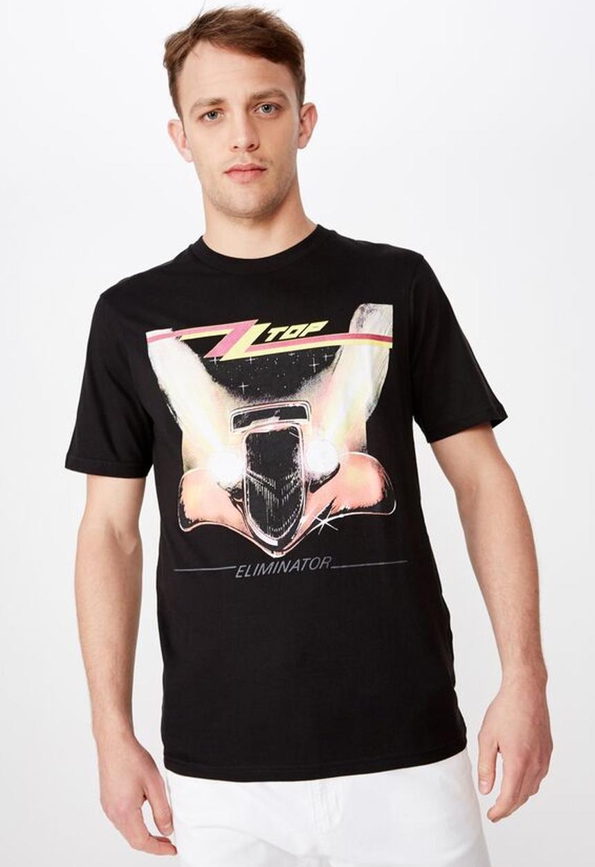 Cotton On - Tbar collab short sleeve tee - black