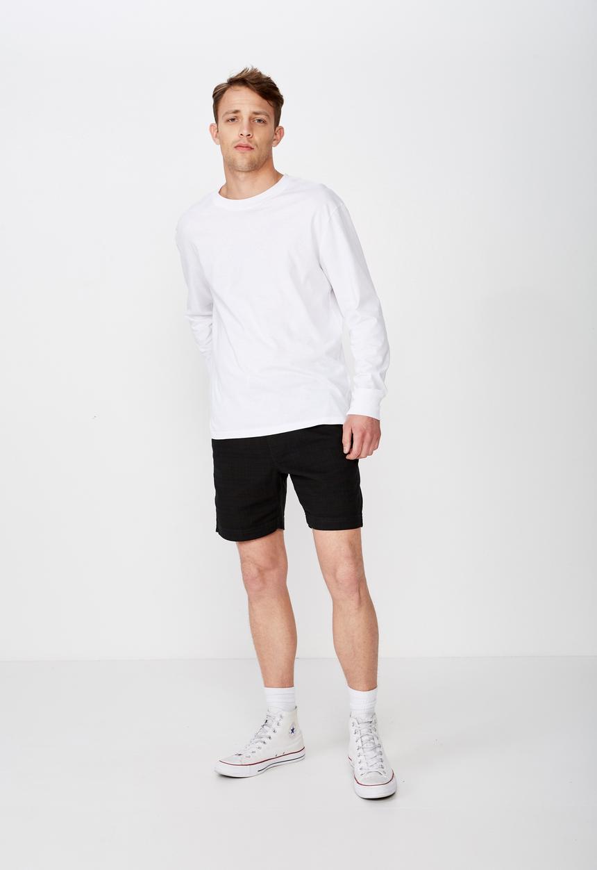 Cotton On - Street volley shorts - black