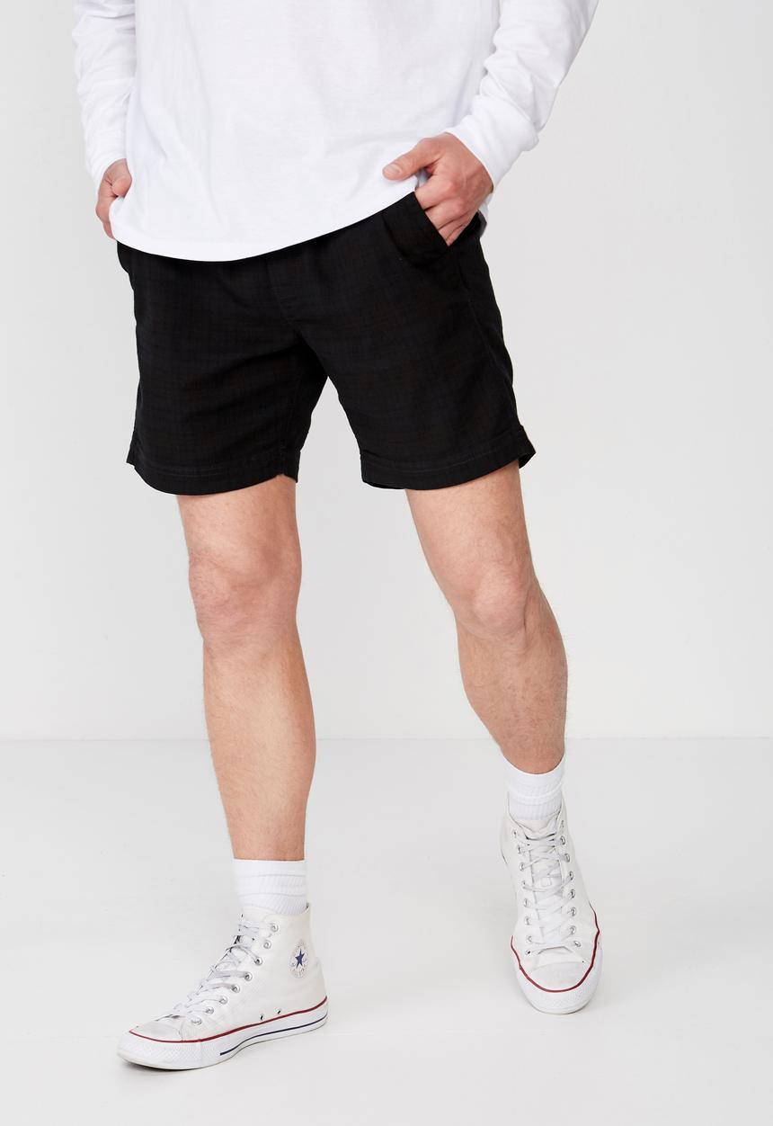 Cotton On - Street volley shorts - black