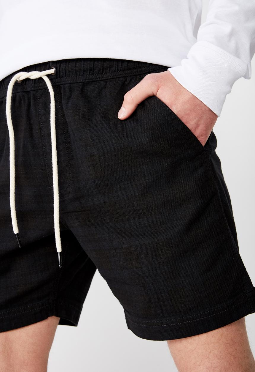 Cotton On - Street volley shorts - black