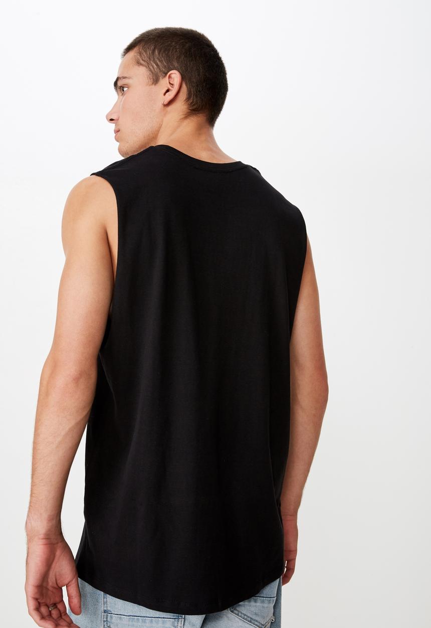 Cotton On - Essential muscle tank - black