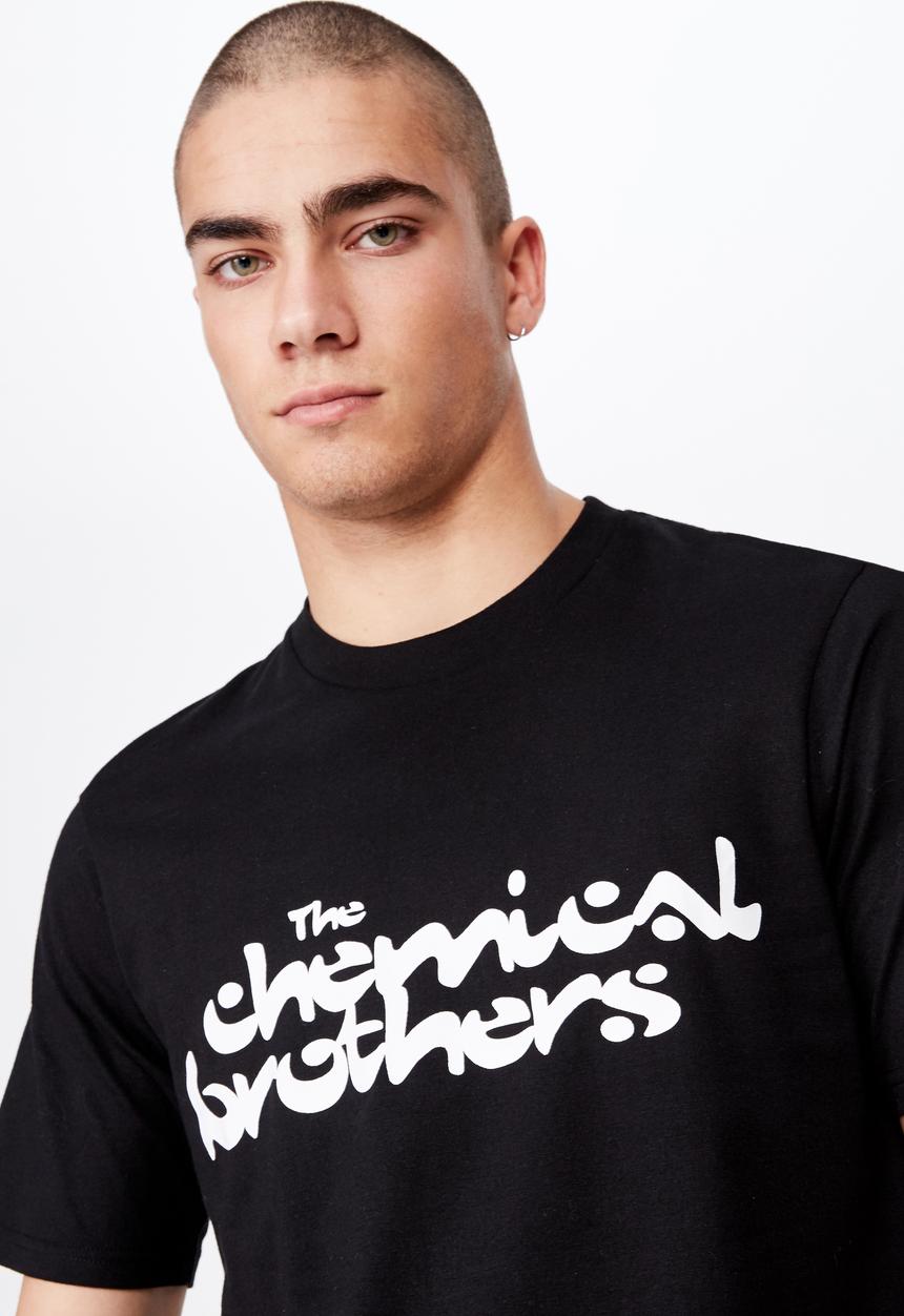 Cotton On - The chemical brothers tee - black