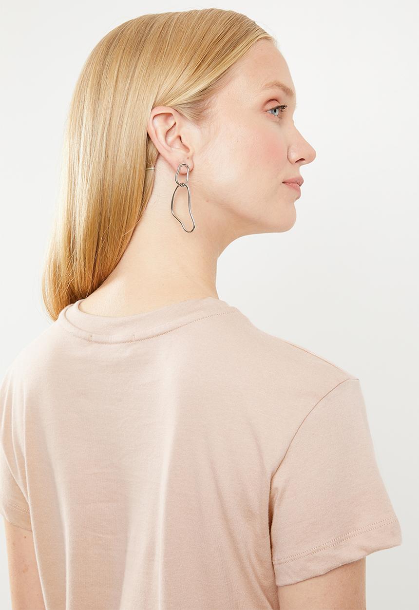 Superbalist - Placement printed tee - neutral