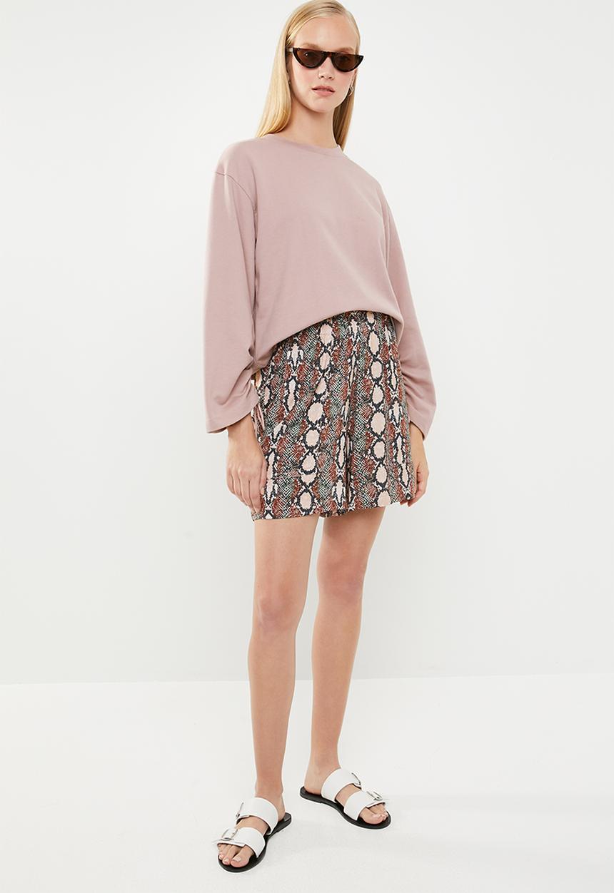 Superbalist - Drawstring detail sweat - pink