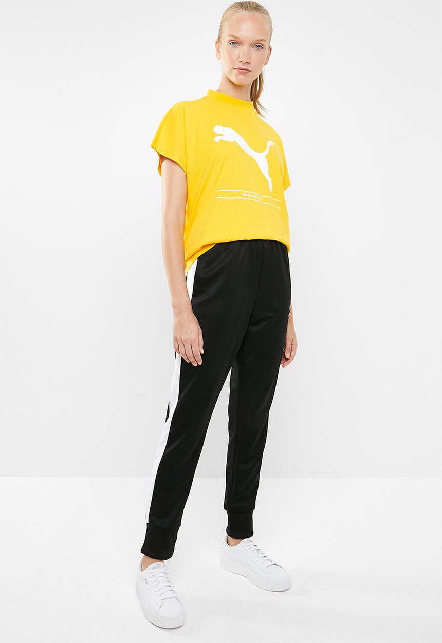 PUMA - Nu tility tee - yellow