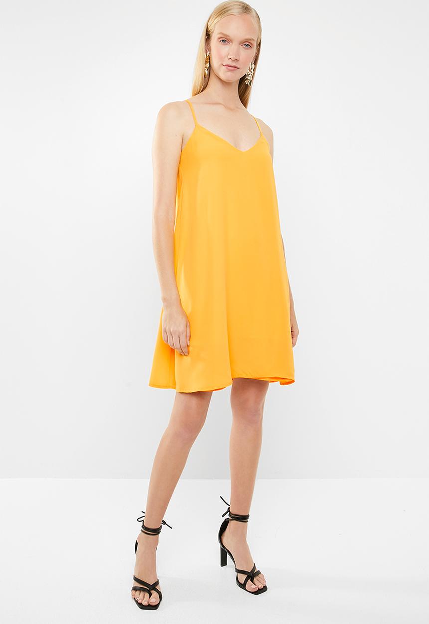 Superbalist - Chiffon strappy dress - yellow