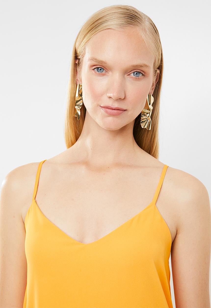 Superbalist - Chiffon strappy dress - yellow