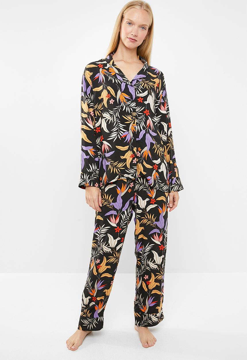 Superbalist - Sleep shirt and pants set - multi