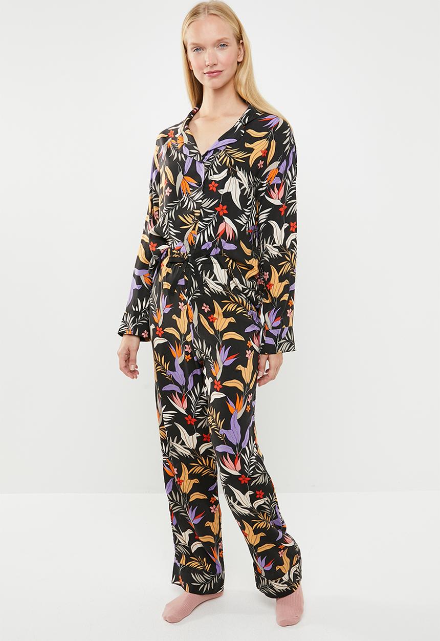 Superbalist - Sleep shirt and pants set - multi